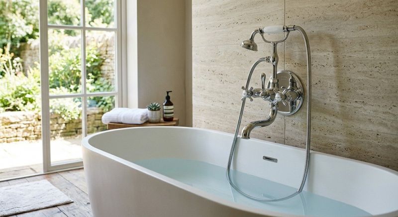 Oversized Bathtub Installation in Portland, ME